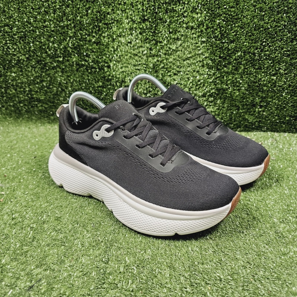 Revitalign Gaia Black Orthotic Athletic Comfort Walking Sneakers Womens Size 9
